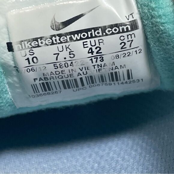 Nike LunarGlide+ 4 marathon 26.2 Stealth White Pink Gray Running Shoes Size 10 - Picture 6 of 7